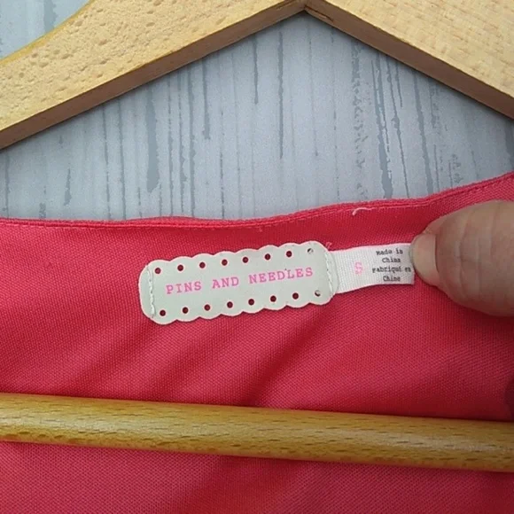 Pins & Needles Urban Outfitters Hot Coral Dress - Picture 5 of 5